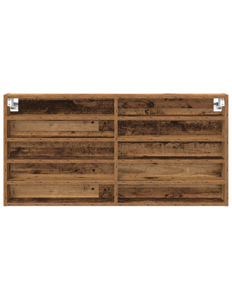 Vetrina Legno vecchio 100 x 8,5 x 50 cm Legno multistrato