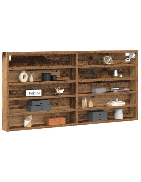 Mobile Da Muro  In Legno Invecchiato