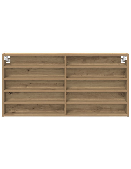 Vetrina Rovere artigianale 100 x 8,5 x 50 cm Legno multistrato