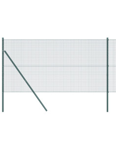 Palo della recinzione Verde 25 x 1,4 m (rete 16 x 16 mm) 2