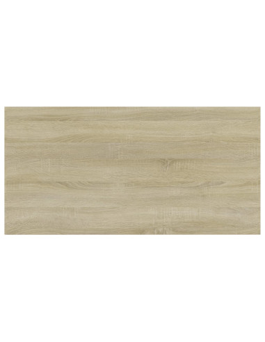 Ripiani per Libreria 4pz Rovere Sonoma 80x40x1,5cm Multistrato