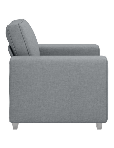 Sedia Sofa  Grigia Chiara 59 cm in Tessuto