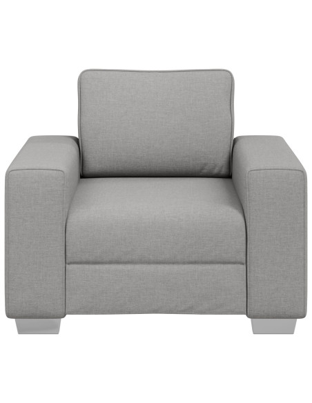 Poltrona  Cloud Grey 59 cm in tessuto