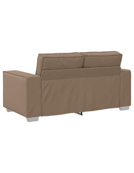Divanetto Sofa Cappuccino 120 cm in Pelle Sintetica
