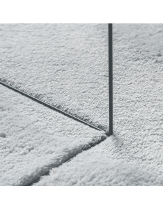 Tappeti per area HUARTE Grigio 160 x 230 cm Poliestere