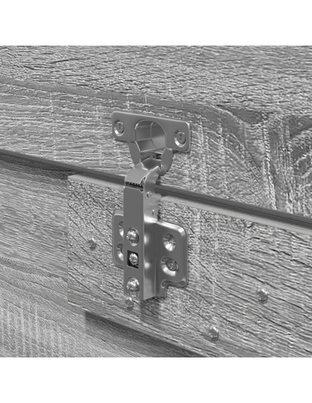 Struttura letto con contenitore Grigio Sonoma 180 x 200 cm