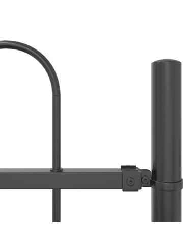 Recinzione per Giardino 6 pcs Grigio 10,2 x 1 m