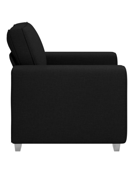 Poltrona  Nera 59 cm in Tessuto