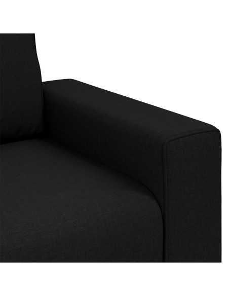 Poltrona  Nera 59 cm in Tessuto
