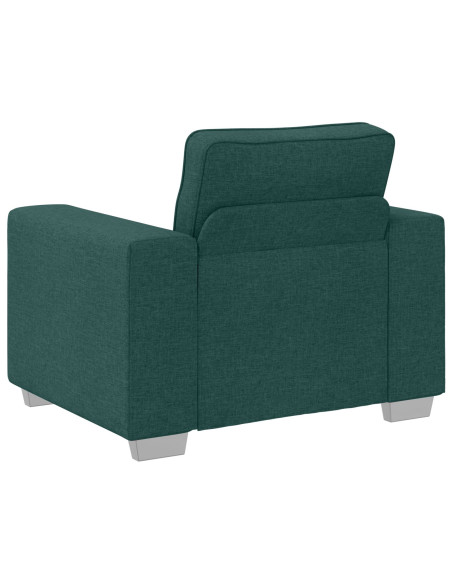 Poltrona  Verde Scuro 59 cm in Tessuto