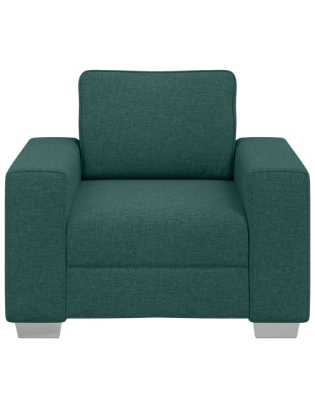 Poltrona  Verde Scuro 59 cm in Tessuto