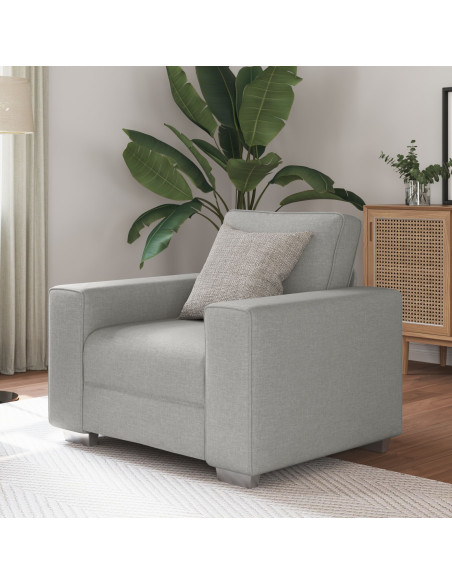 Poltrona  Cloud Grey 59 cm in tessuto