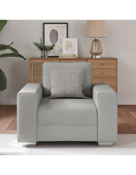 Poltrona  Cloud Grey 59 cm in tessuto
