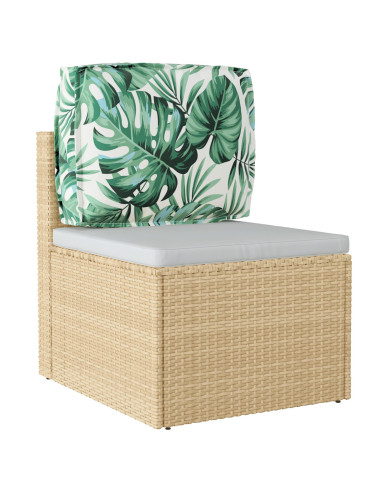 Cuscino Foglia Motivo Foglia 50 x 40 x 12 cm Tessuto Oxford