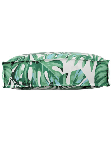 Cuscino Foglia Motivo Foglia 50 x 40 x 12 cm Tessuto Oxford