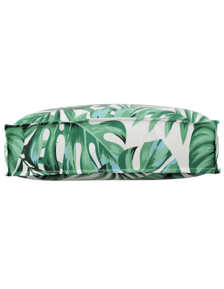 Cuscino Foglia Motivo Foglia 50 x 40 x 12 cm Tessuto Oxford