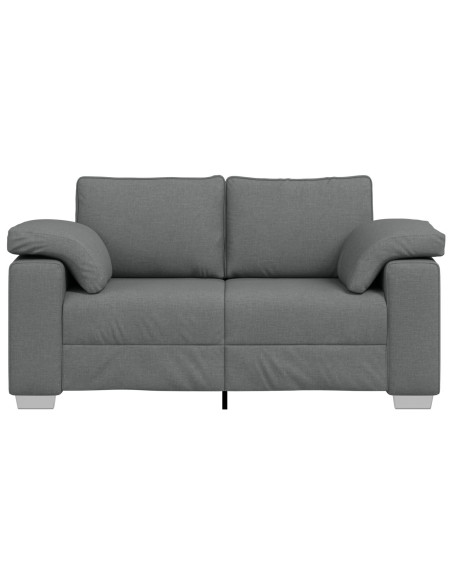 Divano Loveseat  Grigio Scuro 120 cm in Tessuto
