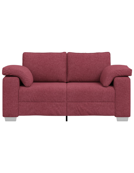 Divanetto  Rosso Vino 120 cm in Tessuto