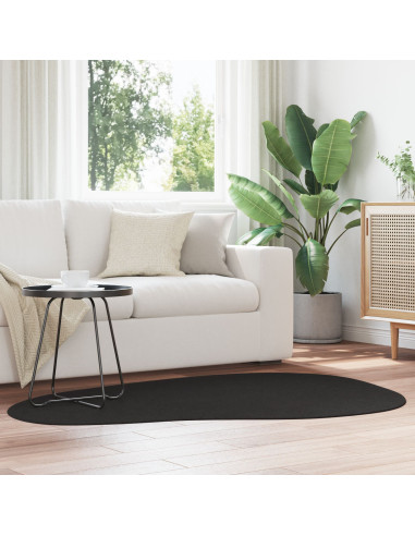 Tappeti per area HUARTE Nero 120 x 170 cm Poliestere