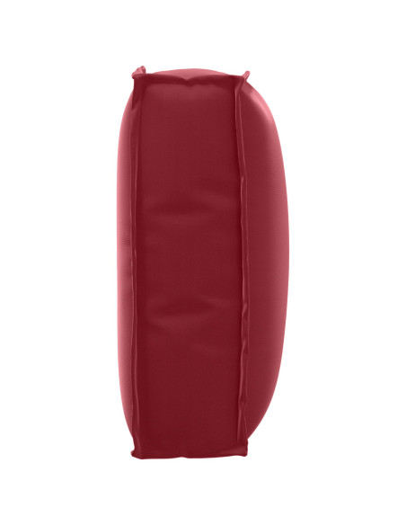 Cuscino da esterno  Rosso vino Poliestere Media