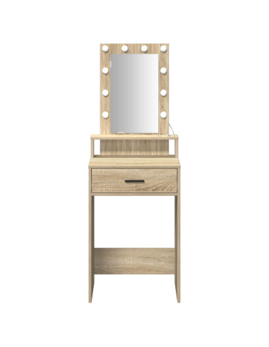 Tavolo da Trucco Marrone 50 x 41 x 140 cm Legno multistrato