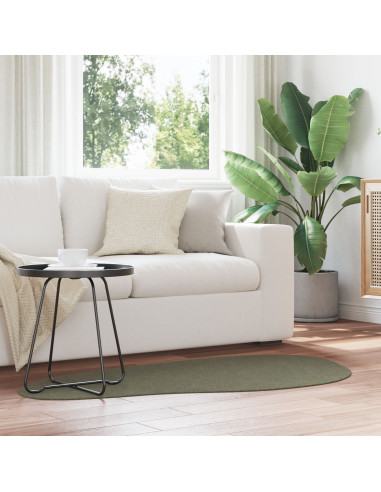 Tappeti per area HUARTE Verde foresta 80 x 150 cm Poliestere