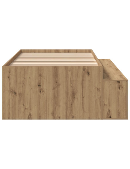 Struttura del letto Rovere artigianale 100 x 200 cm