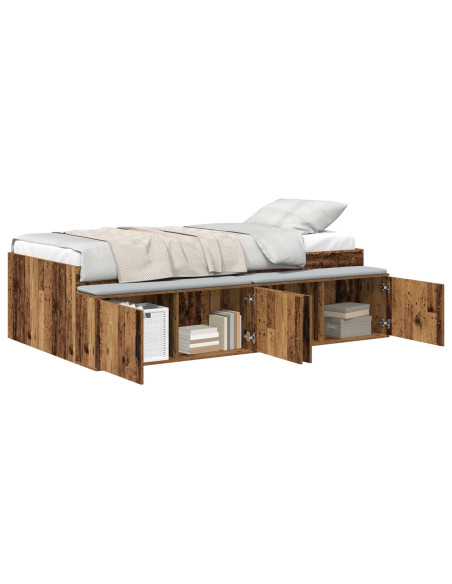 Struttura Letto  Legno Vecchio 90x200 cm