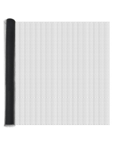 Recinzione Esagonale Grigio 1.6 x 10 m Acciaio