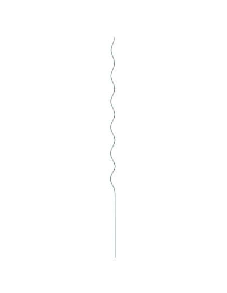 Supporti per piante a spirale , 5 pezzi, 150 cm in acciaio zincato