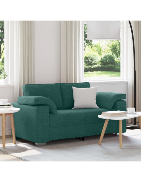 Divanetto  Verde Scuro 120 cm in Tessuto