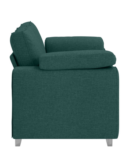Divanetto  Verde Scuro 120 cm in Tessuto