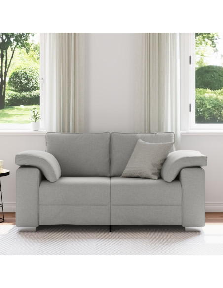 Divanetto  Grigio nuvola da 120 cm in tessuto