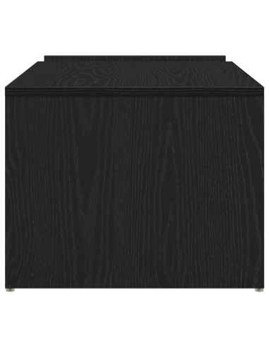Tavolino da salotto Rovere Nero 90 x 45 x 35 cm