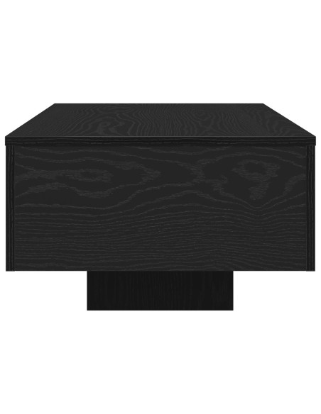 Tavolino da caffè  Nero Rovere 100x30x36,5 cm Legno ingegnerizzato