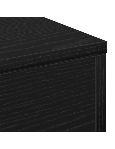 Tavolino da salotto Rovere Nero 96 x 50 x 45 cm