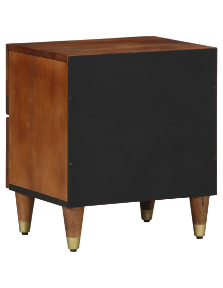 Comodino  Color miele Legno massello di sheesham 40 x 33 x 46 cm