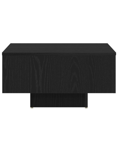 Tavolino da salotto Rovere nero 60 x 60 x 31.5 cm