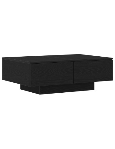 Tavolino da salotto Rovere Nero 90 x 60 x 31 cm