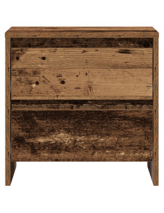 Armadio da Notte con cassetto Legno vecchio 45 x 34 x 44,5 cm 2