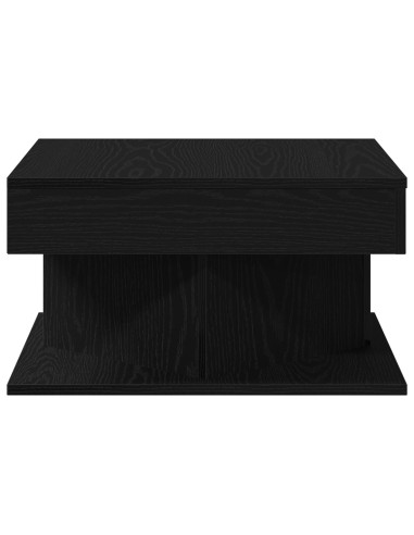 Tavolino da salotto Rovere Nero 57 x 57 x 30 cm