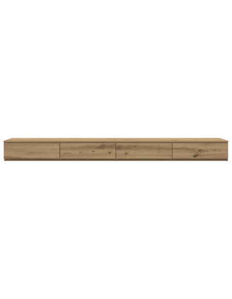 Comodino  in rovere artigianale 200x36.5x16.5 cm Legno ingegnerizzato
