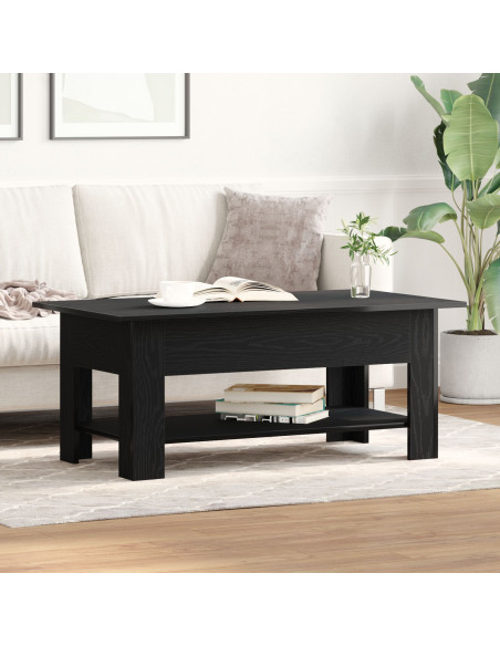 Tavolino da salotto Rovere Nero 102 x 55 x 42 cm