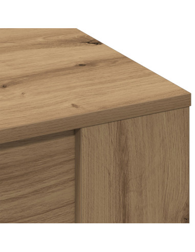 Tavolino da salotto Rovere artigianale 102 x 55 x 45 cm