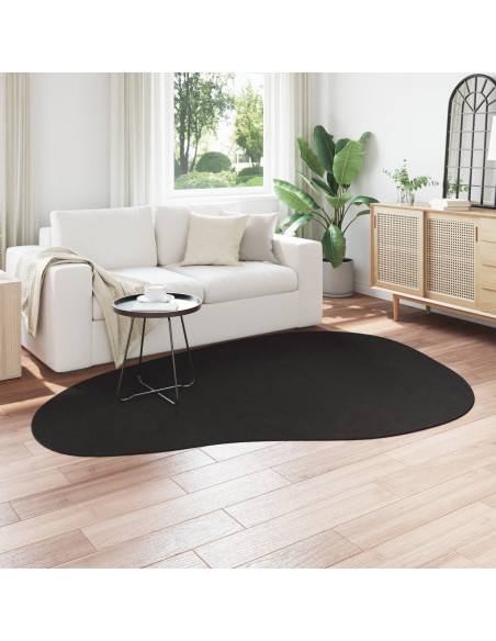 Tappeti per area HUARTE Nero 160 x 230 cm Poliestere
