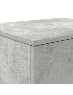 Armadio 2 pcs Grigio cemento 103 x 41 x 40 cm Legno multistrato 2
