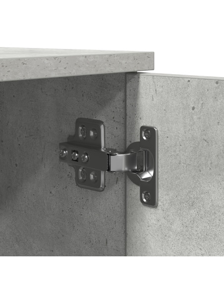 Armadio di stoccaggio  Grigio Cemento 103x41x40 cm in legno ingegnerizzato