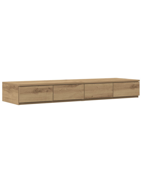 Struttura Letto con Contenitore  Rovere Artigianale 120x200 cm