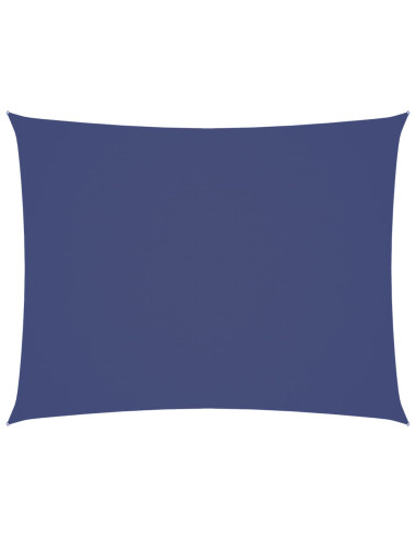 Parasole a Vela in Oxford Rettangolare 4x6 m Blu