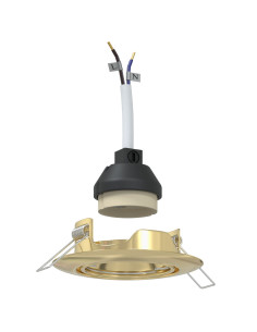 Spotlight 24 pcs Oro 9 x 9 x 2.5 cm Metallo